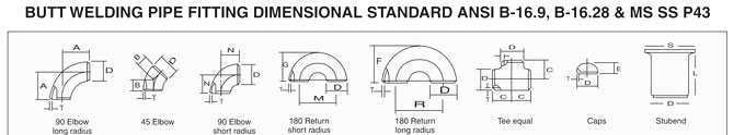 buttweld fitting, butt weld pipe fittings, pipe fittings, pipe reducers, stainless steel pipe fittings